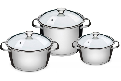 Tramontina Allegra Набор кастрюль 3 пр. 65660/024 (подходит для индукционных плит)